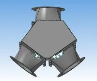 Клапан регулирующий с электрическим приводом модели FK 250 54-54