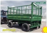 Прицеп самосвальный 2ПТС-4,5-1 г/п 4,5 т, с надставными бортами