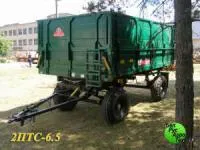 Прицеп тракторный самосвальный 2ПТС-6,5 (с цельнометаллическими бортами)