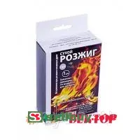 Розжиг сухой в коробке (смесь щепы и парафина)