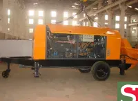 Бетононасос стационарный дизельный CHANGLI HBTS90-16-129R
