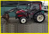 Японский минитрактор Yanmar RS 300 с Кабиной и Погрузчиком
