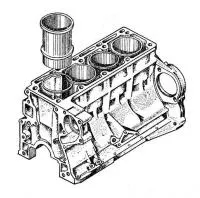 Блок цилиндров WP10 Евро-3 (61560010095B)