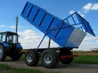 Полуприцеп самосвальный тракторный ПТС-9